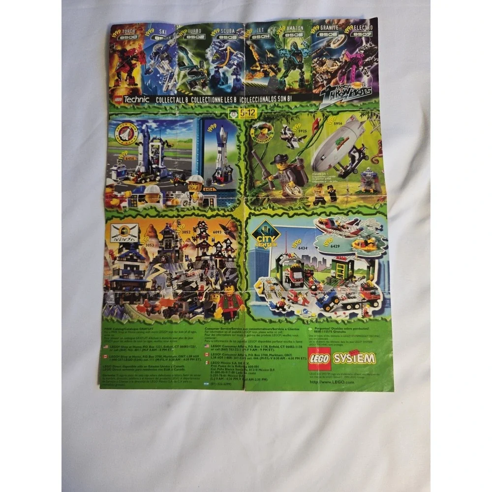 LEGO - Star Wars & Rock Raiders Mini Poster Catalog - 1999 - 4112688-AM - Picture 6 of 10